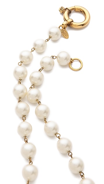 WGACA Vintage 复古 Chanel 十字架坠饰项链