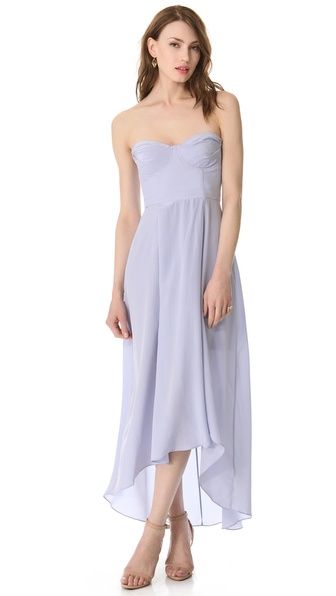 Zimmermann|<em>无肩带</em>钢托<em>文胸</em>连衣裙|SHOPBO