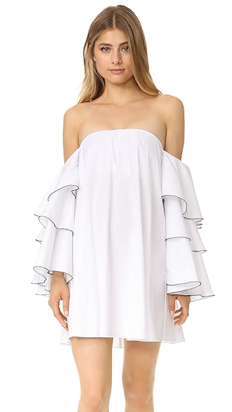 Caroline Constas Carmen 露肩连衣裙 | SHOPBOP