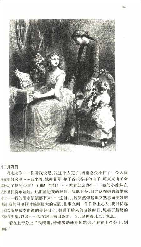 世界文学文库:少年维特之烦恼(插图本珍藏版)\/