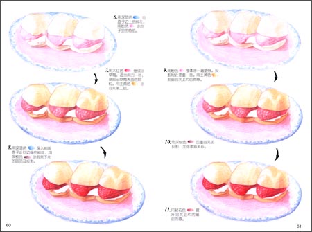爱绘生活:笔尖下的美食绘 \/虫虫工作室\/人民邮电