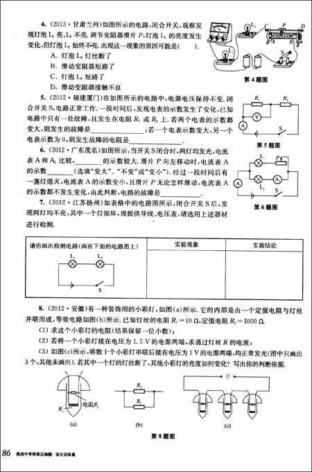 2014挑战中考物理压轴题:强化训练篇 \/管仁龙-
