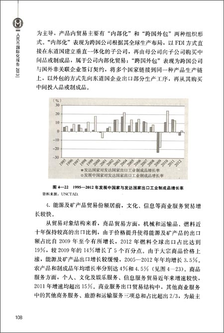 人民币国际化报告2013:世界贸易格局变迁与人