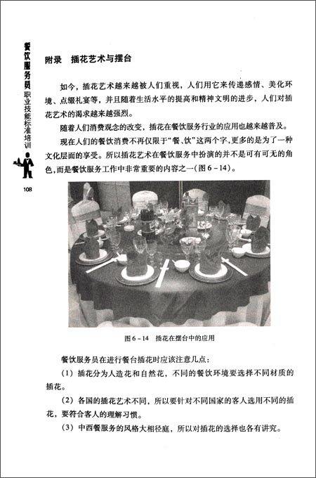 基础管理培训用书:餐饮服务员职业技能标准培