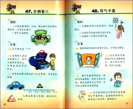 学生安全应急手册:小学生安全应急手册(小学高