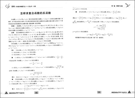 正版.新编中学数学解题方法1000招丛书:函数(