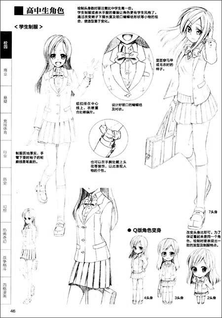 日本漫画大师讲座6:林晃和角丸圆讲美少女角色