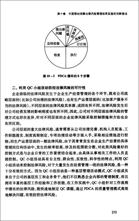 企业法律风险管理的创新与实践:用管理的方法