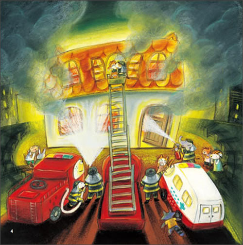 交通工具游戏书:出动吧消防车\/金英兰