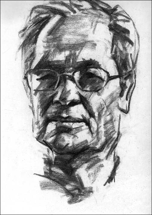 素描人物肖像集1\/侯力坚