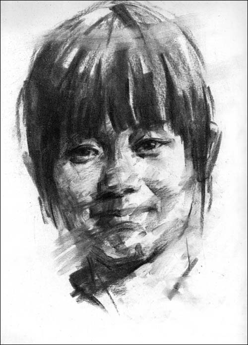 素描人物肖像集1\/侯力坚-图书-亚马逊