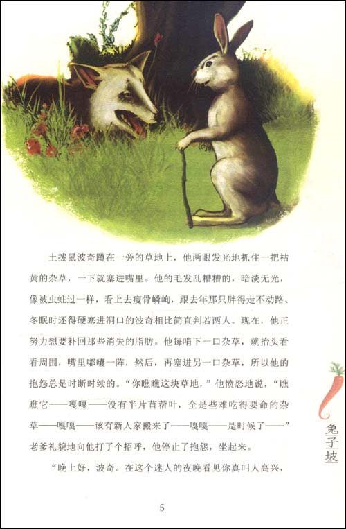 全彩经典阅读书系兔子坡(皇冠美绘本)\/罗伯特·