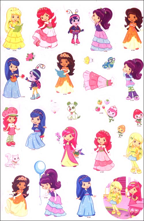 <em>草莓甜心</em>百变贴纸书:生日舞会/法国科丽文登玩