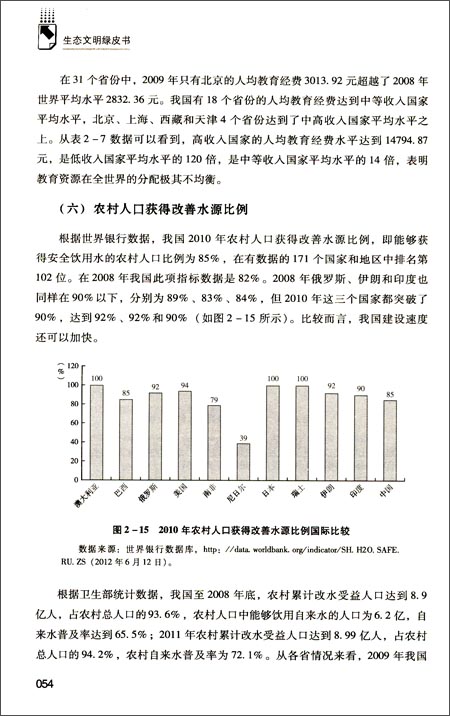 生态文明绿皮书:中国省域生态文明建设评价报