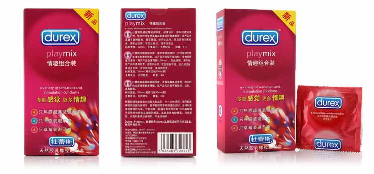 杜蕾斯避孕套情趣组合12支装-个护健康-亚马逊