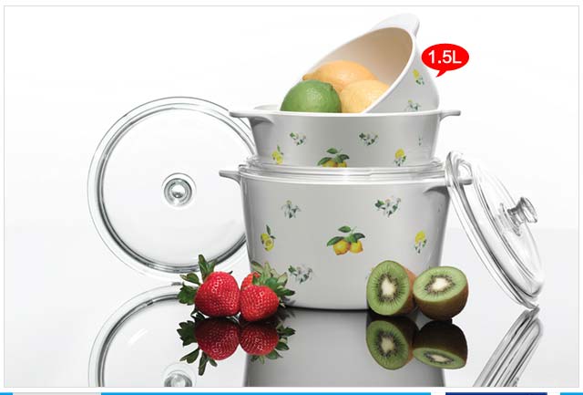 rc弓箭乐美雅 1.5L原装进口陶瓷玻璃锅C6310-