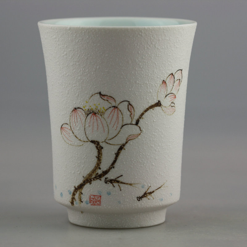 瑞恒逸品__瑞恒逸品茶具手绘荷韵个人杯(图案