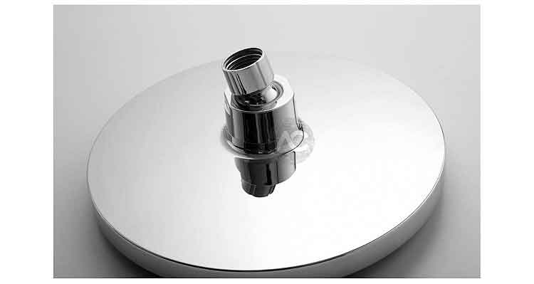 晶 环保ABS全铜两出水淋浴柱花洒龙头顶喷沐