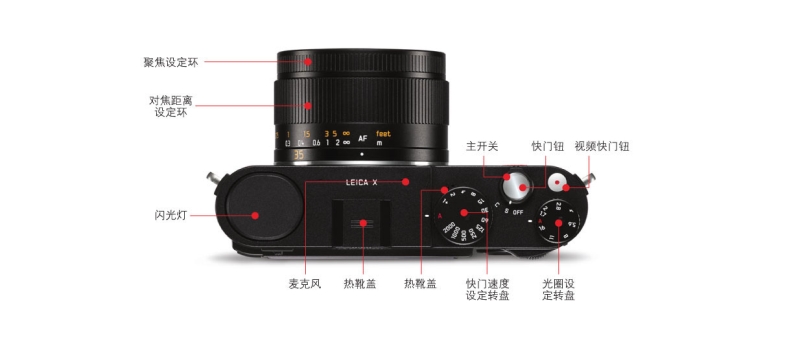 Leica 徕卡-LEICA 徕卡 X (Typ113) 便携数码相