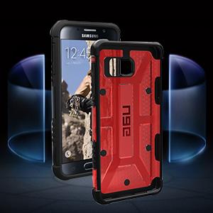 UAG Samsung Galaxy Note 5手机壳,透明红: 亚