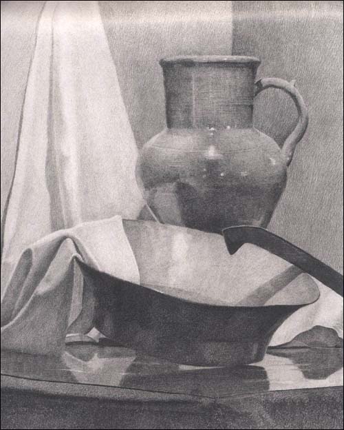 中央美术学院附中留校作品:素描大范本NO.1\/中