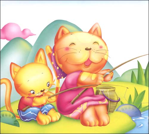 小小动画片:小猫钓鱼(注音版)\/雨润