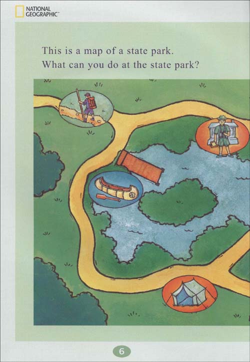 国家地理儿童百科?(地理生态):地图图例(点读版