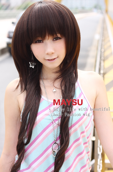 美元素假发(网络热卖非主流可爱个性水母头)价