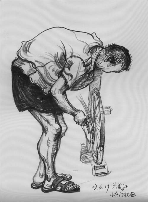 《线面结合训练法:速写》由湖北美术