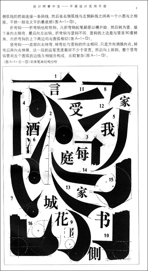 插图: 汉字的造型,结构和笔画