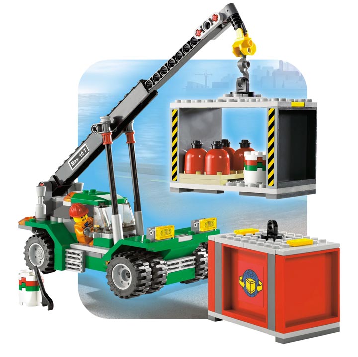 LEGO 乐高 城市组 货柜起重机7992