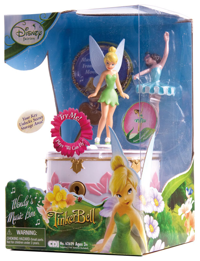 Disney 迪士尼 公主小仙子音乐盒62629