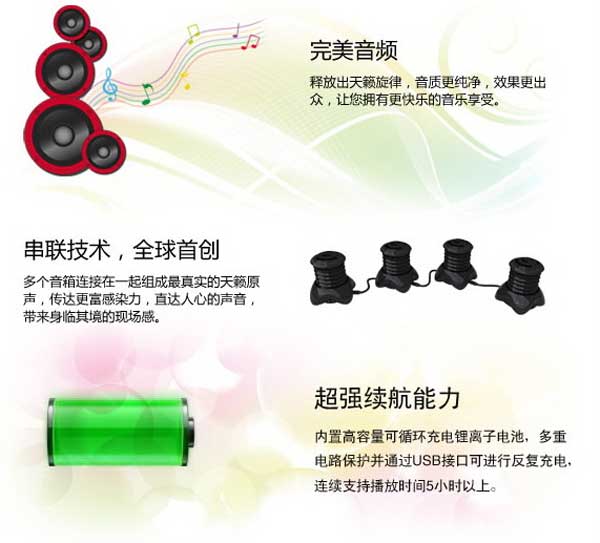 声湃思 C1 黑色 口袋音箱 独特伸缩共鸣腔设计 专业导音孔 一键式按钮 内置锂电 可多个音箱串联-小家电-亚马逊