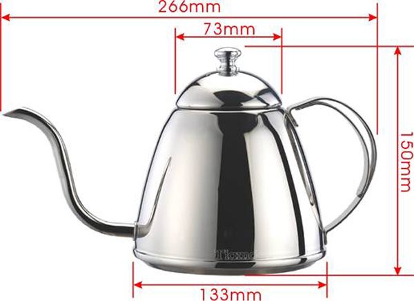 Tiamo HA8402玲丽细口壶(配温度针)900cc