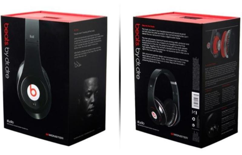 魔声 Monster Beats studio 录音师 黑色 头戴式