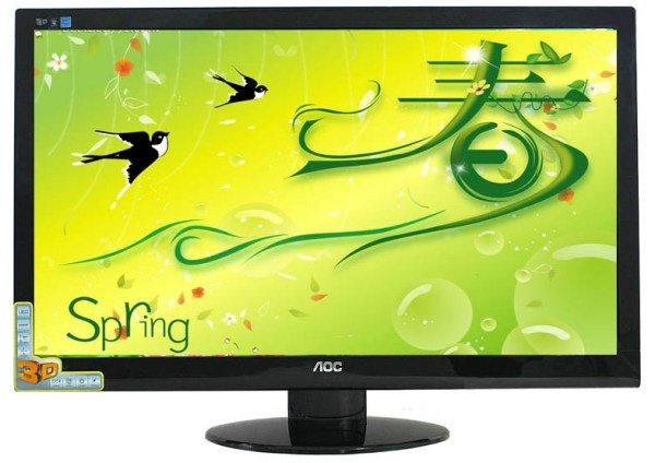 AOC 冠捷 E2752V 27英寸宽屏液晶显示器-电脑