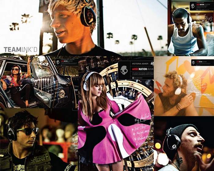 Skullcandy 骷髅头 Ink`d Iphone带麦耳机 黑色-小家电-亚马逊中国