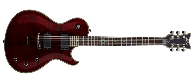 Schecter Damien Elite Solo-6 电吉他(絮状红)