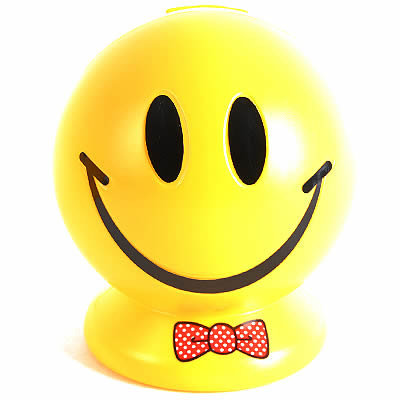 ALS 微笑笑脸储蓄罐(大号)黄色 MSY-2-A.L.S.