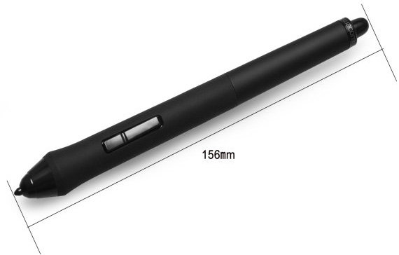 Wacom 和冠 KP-701E-01DB 专用美术笔(黑色