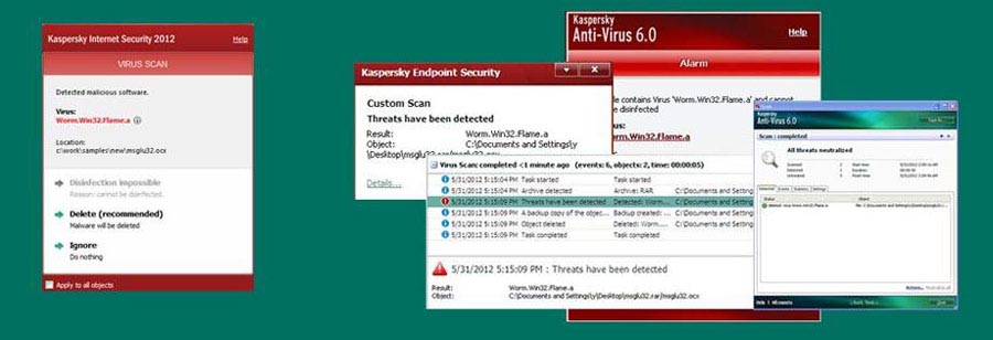 卡巴斯基安全部队(可查杀火焰病毒)(3台电脑