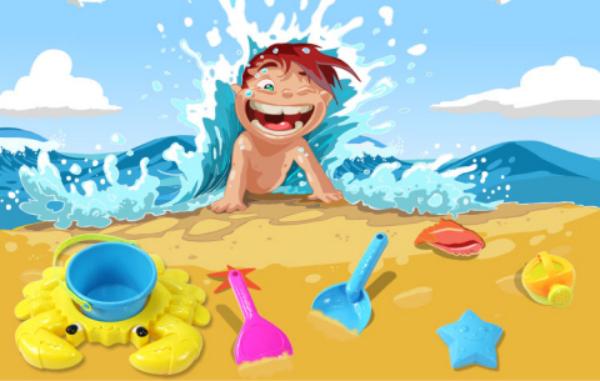 知识花园 沙滩玩具系列 302 沙滩蟹